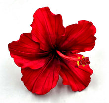 Cargar imagen en el visor de la galería, Tocado Hibisco rojo