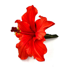 Cargar imagen en el visor de la galería, Tocado Hibisco naranja