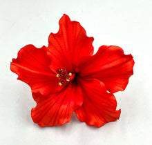 Cargar imagen en el visor de la galería, Tocado Hibisco naranja
