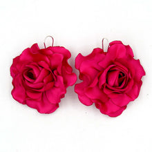 Cargar imagen en el visor de la galería, Aros Rosas sedas monocolor