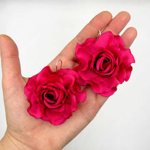 Cargar imagen en el visor de la galería, Aros Rosas sedas monocolor