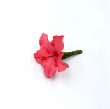 Cargar imagen en el visor de la galería, Tocado pequeño hibisco simple