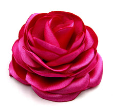 Cargar imagen en el visor de la galería, Tocado Camelia crep satín