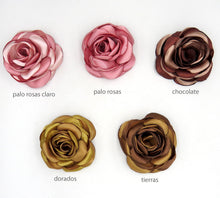 Cargar imagen en el visor de la galería, Prendedor Camelia Anís grande
