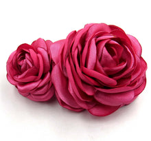 Cargar imagen en el visor de la galería, Tocado dos camelias satín