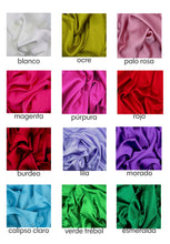 Cargar imagen en el visor de la galería, Aros Rosas sedas monocolor