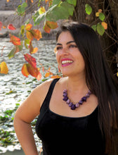 Cargar imagen en el visor de la galería, Collar Copos catenaria