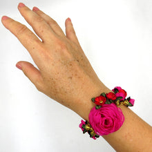 Cargar imagen en el visor de la galería, Pulsera Rosaleda gasa