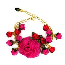 Cargar imagen en el visor de la galería, Pulsera Rosaleda gasa