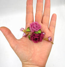Cargar imagen en el visor de la galería, Pulsera besos gasas y copos crep simple