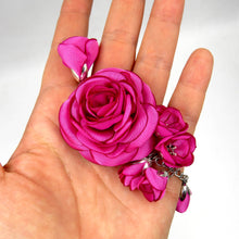 Cargar imagen en el visor de la galería, Pulsera Rosaleda seda