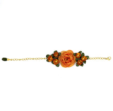 Cargar imagen en el visor de la galería, Pulsera Rosaleda gasa y sagitas