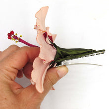 Cargar imagen en el visor de la galería, Tocado Hibisco Rosa viejo