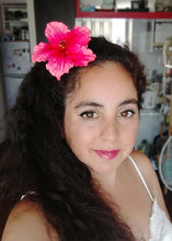 Cargar imagen en el visor de la galería, Tocado Hibisco corales
