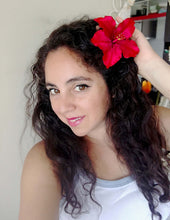 Cargar imagen en el visor de la galería, Tocado Hibisco rojo