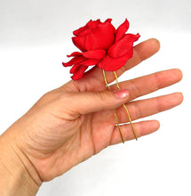 Cargar imagen en el visor de la galería, Horquilla Rosa pedestal