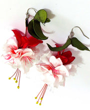 Cargar imagen en el visor de la galería, Aros Fucsias dobles