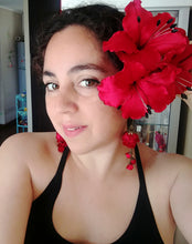 Cargar imagen en el visor de la galería, Tocado tres Hibiscos