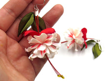 Cargar imagen en el visor de la galería, Aros Fucsias dobles