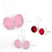 Cargar imagen en el visor de la galería, Aros Peonías pequeñas