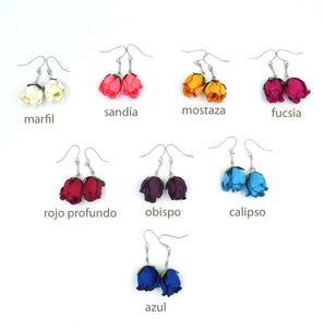 Aros copos simples crep seda