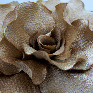 Maxi flor Lírica crepé denso
