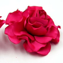 Cargar imagen en el visor de la galería, Aros Rosas sedas monocolor
