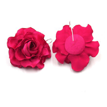 Cargar imagen en el visor de la galería, Aros Rosas sedas monocolor
