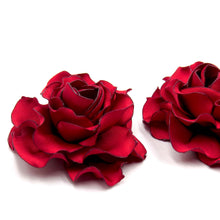 Cargar imagen en el visor de la galería, Aros Rosas sedas monocolor
