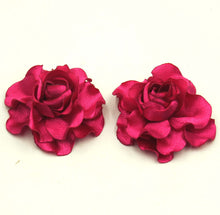 Cargar imagen en el visor de la galería, Aros Rosas crepé satín

