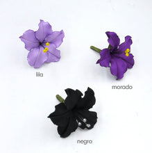 Cargar imagen en el visor de la galería, Tocado pequeño hibisco simple
