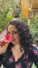 Cargar y reproducir el video en el visor de la galería, Tocado pequeño hibisco simple
