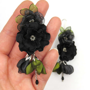 Aros Hildegarda negro