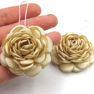 Aros Camelia Ninino de tafetán