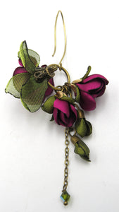 Aros Ema cortos bronce