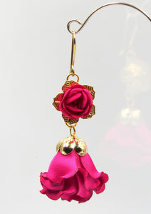 Aros Gala fucsia