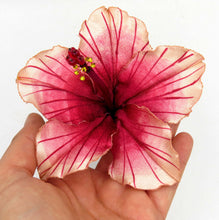 Cargar imagen en el visor de la galería, Tocado Hibisco Rosa viejo
