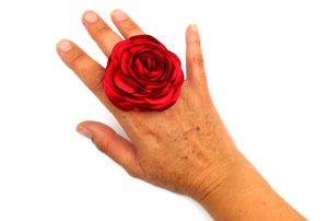 Anillo Grande rojo