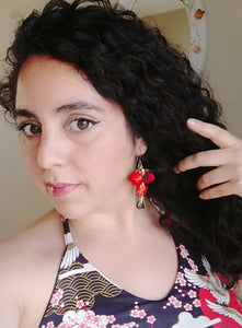 Aros copos hojas