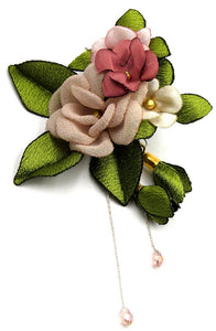 Aros Vergel Rosas pálidos