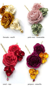 Collar Greta palo rosa