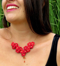 Cargar imagen en el visor de la galería, Collar Inflorescencia grande
