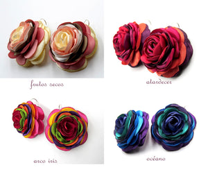 Aros Margot Arco iris