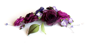Tocado Layla moras